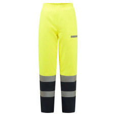 Portwest FR434YNR Bizflame Rain+ Hi-Vis Multi-Norm Contrast Winter Trousers