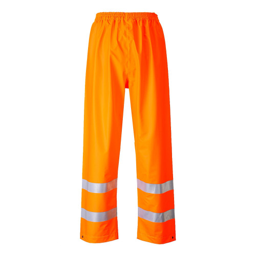 Portwest FR43 Sealtex Flame Hi-Vis Trousers, Orange