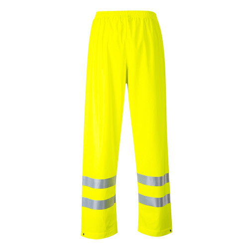 Portwest FR43 Sealtex Flame Hi-Vis Trousers, Yellow