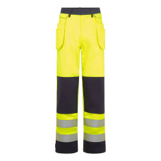 Portwest FR440YNR Bizflame Work Hi-Vis Contrast FR Holster Trousers