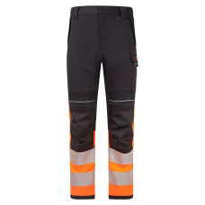 Portwest FR451OBR PW3 Modaflame Pantaloni da lavoro Hi-Vis Classe 1 FR