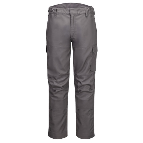 Portwest FR454GRR Pantalone Bizflame Industry Grigio