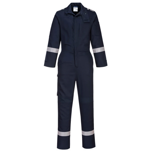 Portwest FR501 Tuta Bizflame Plus, Blu navy