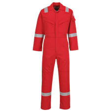 Portwest FR50 Tuta intera antifiamma e antistatica 350gm, Rosso