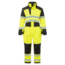 Portwest FR516YBR PW3 Modaflame Rain+ Hi-Vis Winter Suit Multi-Norm FR