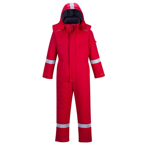 Portwest FR53 Tuta invernale FR antistatica, Rosso