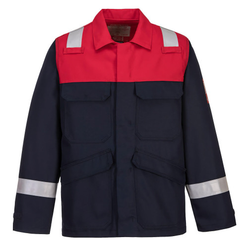Portwest FR55 Giacca Plus Bizflame, Blu navy