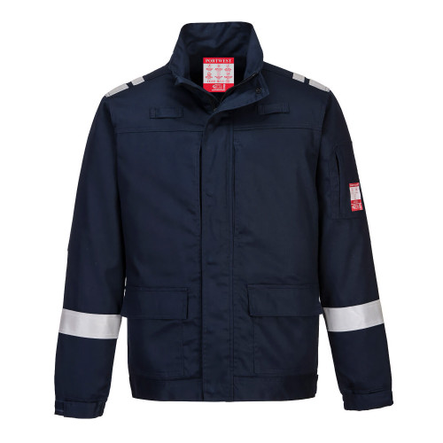 Portwest FR601 Giacca leggera Bizflame Plus, Blu navy