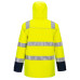 Portwest FR605 Bizflame Rain+ Hi-Vis Light Arc Jacket, Yellow/Navy