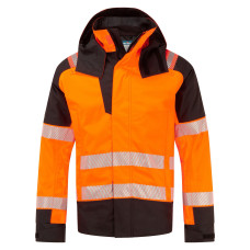 Portwest FR606OBR PW3 FR Modaflame Rain+ Hi-Vis winter jacket