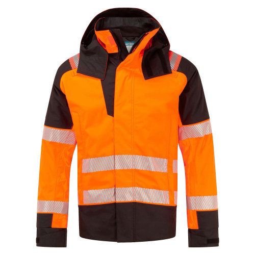 Portwest FR606OBR PW3 FR Modaflame Rain+ Hi-Vis winter jacket