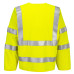 Portwest FR616YER Bizflame Hi-Vis FR Long Sleeve Zip Vest