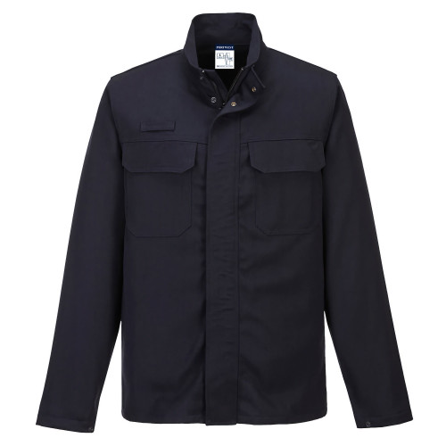 Portwest FR65 Giacca Molten Metal FR, Blu navy