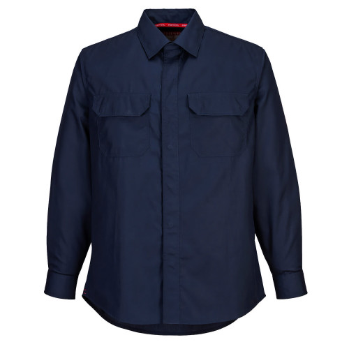 Portwest FR69 Camicia Bizflame Plus Trivalente, Blu navy