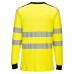 Portwest FR701 High Visibility Flame Resistant T-Shirt WX3, Yellow/Black