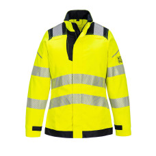Portwest FR715 PW3 FR Women's Hi-Vis Work Jacket, Yellow/Black