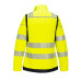 Portwest FR715 PW3 FR Women's Hi-Vis Work Jacket, Yellow/Black
