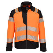 Portwest FR718OBR PW3 Modaflame Giacca Softshell Hi-Vis Multi-Norm FR