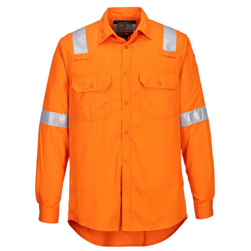 Portwest FR720 Camicia leggera FR Antistatica, Arancione