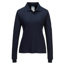 Portwest FR758NVR Polo manica lunga PW3 FR Modaflame Knit