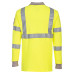 Portwest FR77 Hi-Vis Flame Retardant Anti-Static Long Sleeve Polo Shirt, Yellow Portwest FR77 Hi-Vis Flame Retardant Anti-Static Long Sleeve Polo Shirt, Yellow