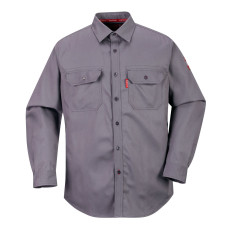Portwest FR89 Camicia Ignifuga Bizflame 88/12, Grigio
