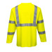 Portwest FR96 FR Long Sleeve Hi-Vis T-shirt, Yellow