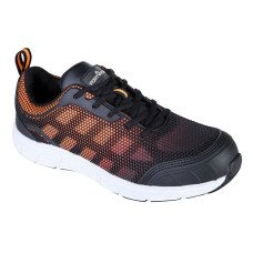 Portwest FT15 Tove Steelite S1P Shoe, Black/Orange