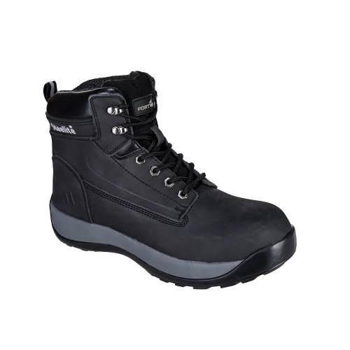 Portwest FW32 Scarponcino S3 HRO Nubuck, Nero