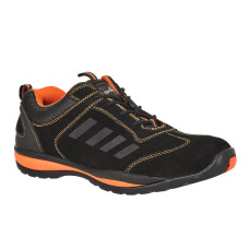 Portwest FW34 Shoe Steelite Safety Trainer Lusum S1P HRO, Orange
