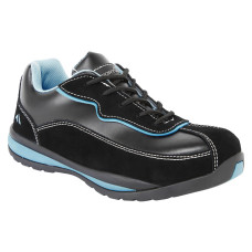 Portwest FW39 Women's Steelite S1P HRO Shoe, Black