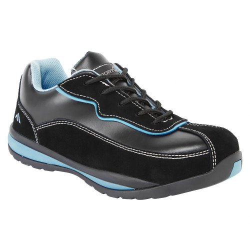 Portwest FW39 Women's Steelite S1P HRO Shoe, Black Portwest FW39 Women's Steelite S1P HRO Shoe, Black