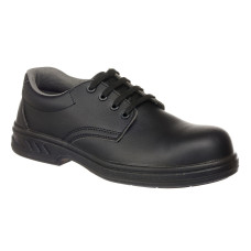 Portwest FW80 S2 Lace-Up Safety Shoe, Black