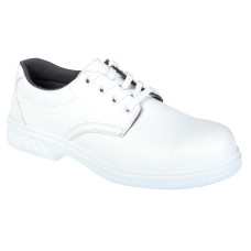 Portwest FW80 S2 Lace-Up Safety Shoe, White