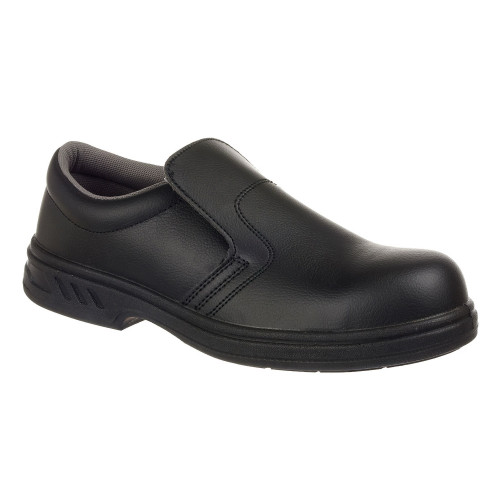 Portwest FW81 S2 Safety Moccasin, Black Portwest FW81 S2 Safety Moccasin, Black