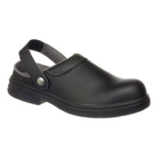 Portwest FW82 SB AE WRU safety sandal, Black