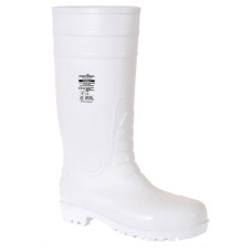 Portwest FW84 Wellington S4 Food Boot, White