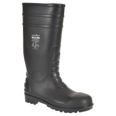 Portwest FW95 Total Safety Wellington S5 Boot, Black