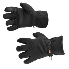 Portwest GL12 Insulatex Fleece Lined Gloves, Black