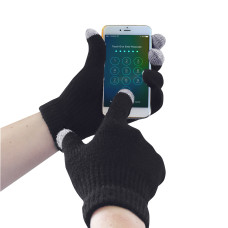 Portwest GL16 Touchscreen Knit Glove, Black