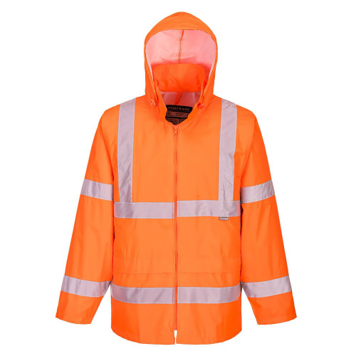 Portwest H440 Waterproof Jacket - Hi-Vis, Orange