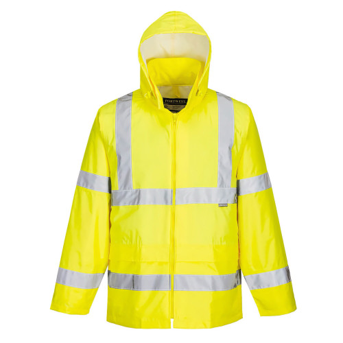 Portwest H440 Waterproof Jacket - Hi-Vis, Yellow