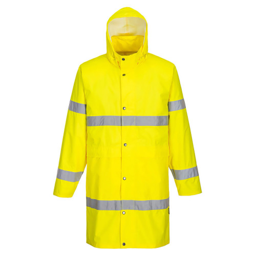 Portwest H442 100cm Coat - Hi-Vis, Yellow