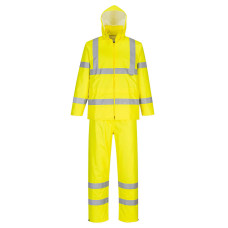 Portwest H448 High Visibility Packable Rain Suit, Yellow