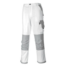 Portwest KS54 Pro Painter's Trousers, White