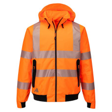 Portwest KX315ORR KX3 Sport Hi-Vis Rain Bomber