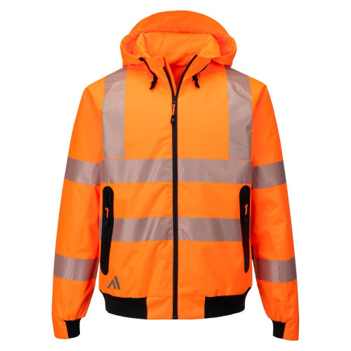 Portwest KX315ORR KX3 Sport Hi-Vis Rain Bomber