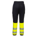 Portwest KX341 PW3 Hi-Vis Flexi Class 1 Jogger Pants, Black/Yellow