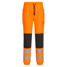 Portwest KX346 PW3 Flexi Jogger Hi-Vis, Orange/Black