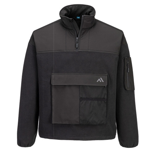 Portwest KX378BKR KX3 1/4 zip fleece